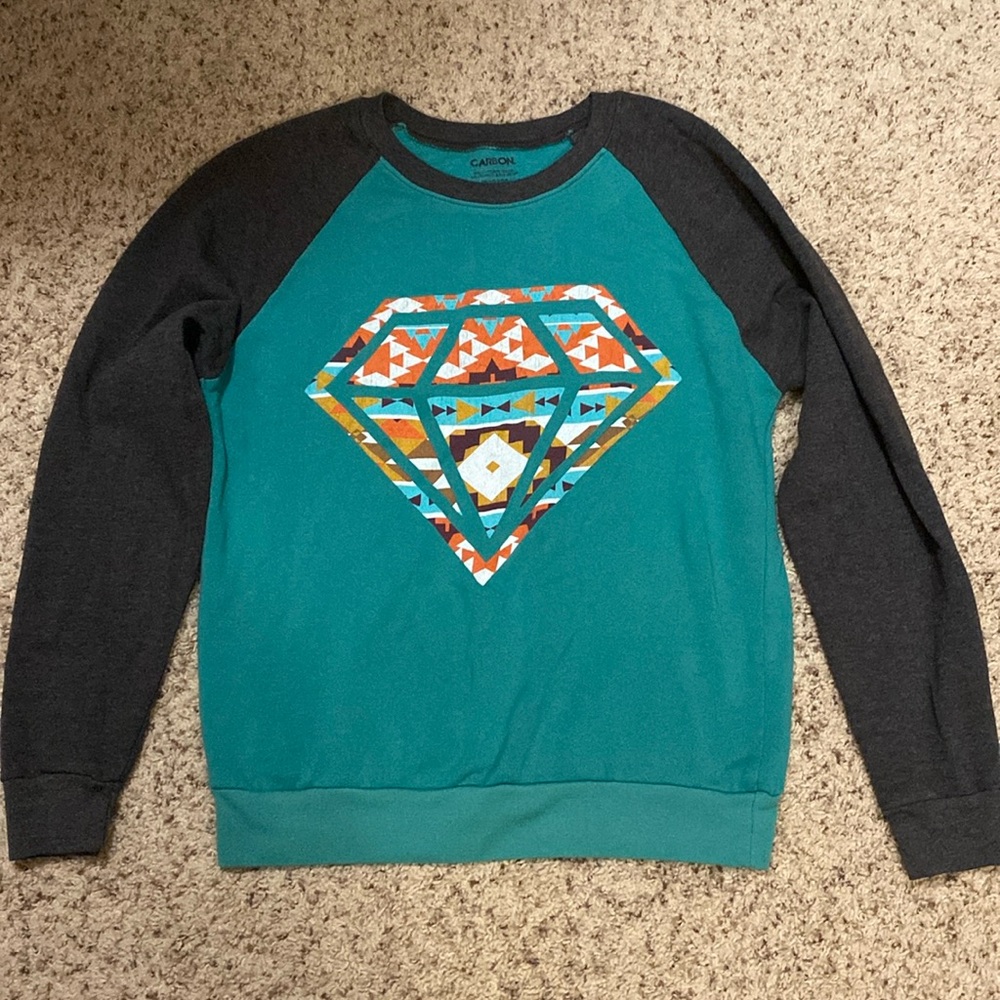 Carbon Aztec size S sweatshirt